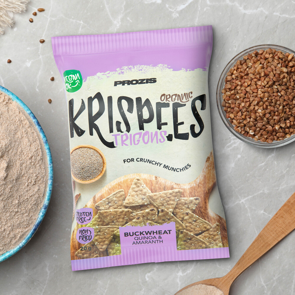 Organic Trigon Krispees - Buckwheat with Quinoa & Amaranth 20 g