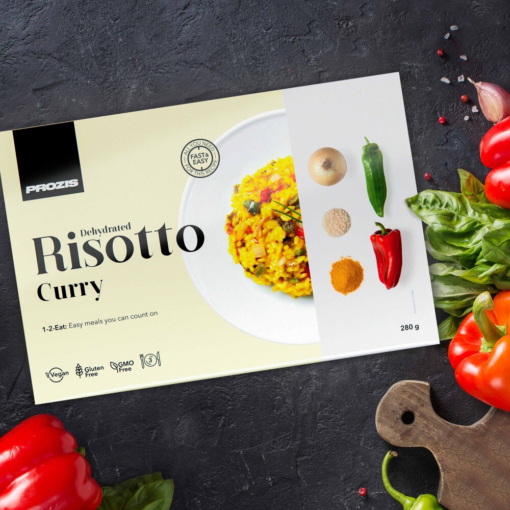 Dehydrated Risotto - Curry 280 g - 3 portions