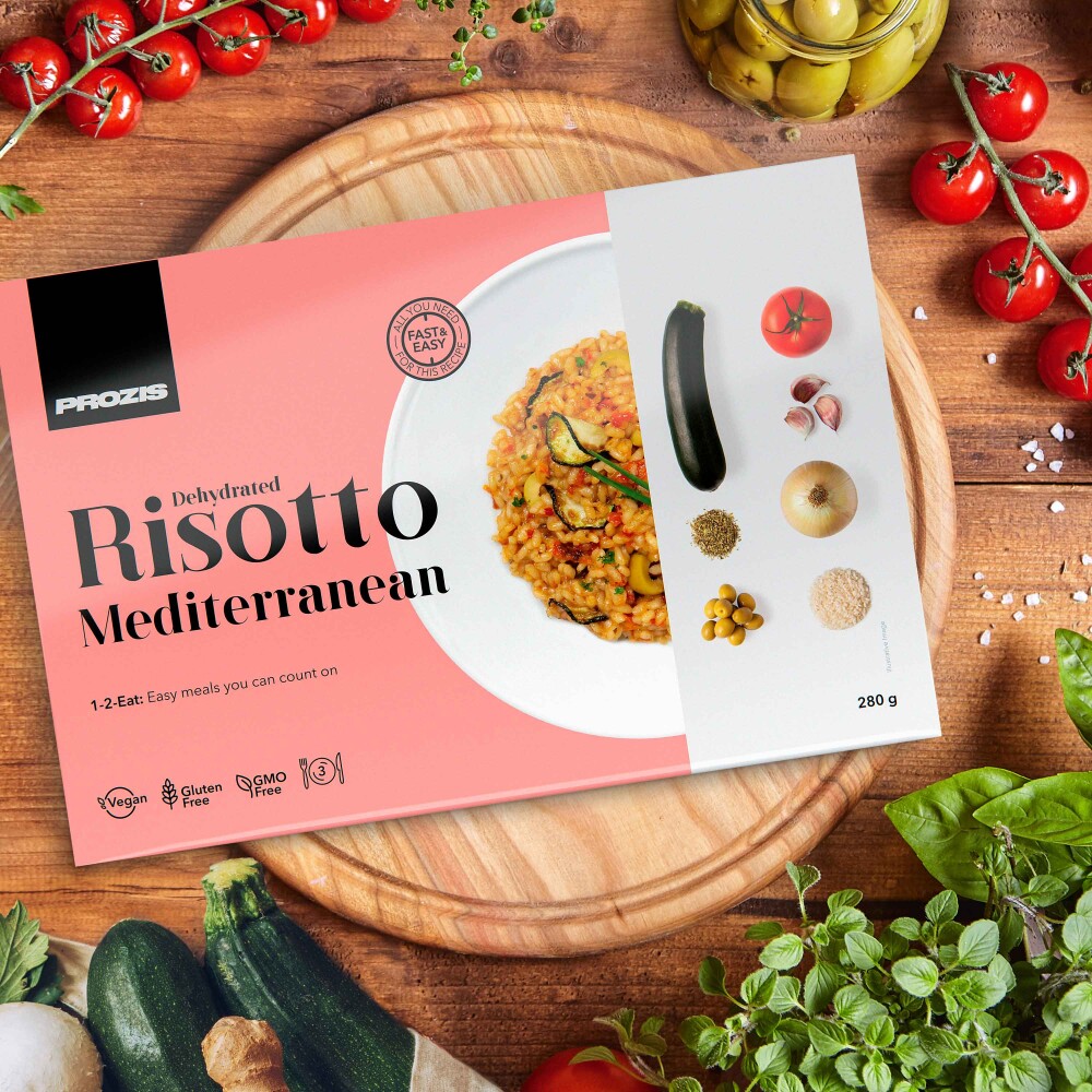 Dehydrated Risotto - Mediterranean 280 g - 3 servings