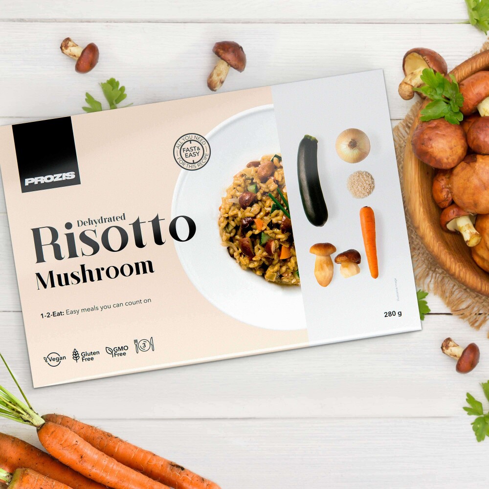 Dehydrated Risotto - Mushroom 280 g - 3 servings