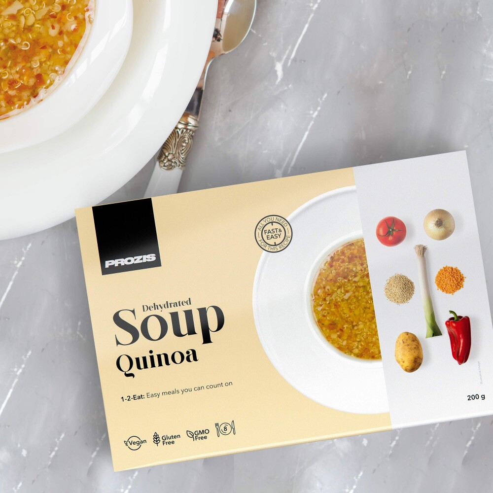 Dehydrated Soup - Quinoa 200 g - 8 portions