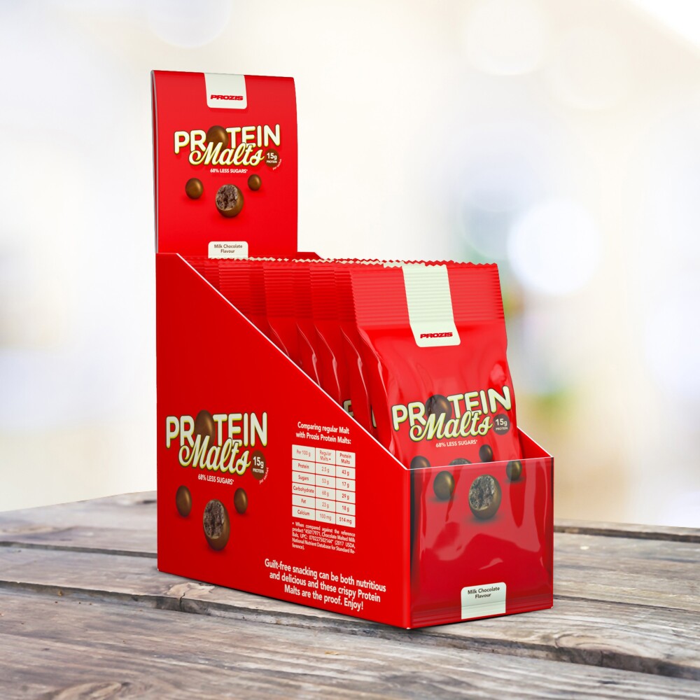 12 x Protein Wafer 40 g - Barras e Snacks On The Go | Prozis