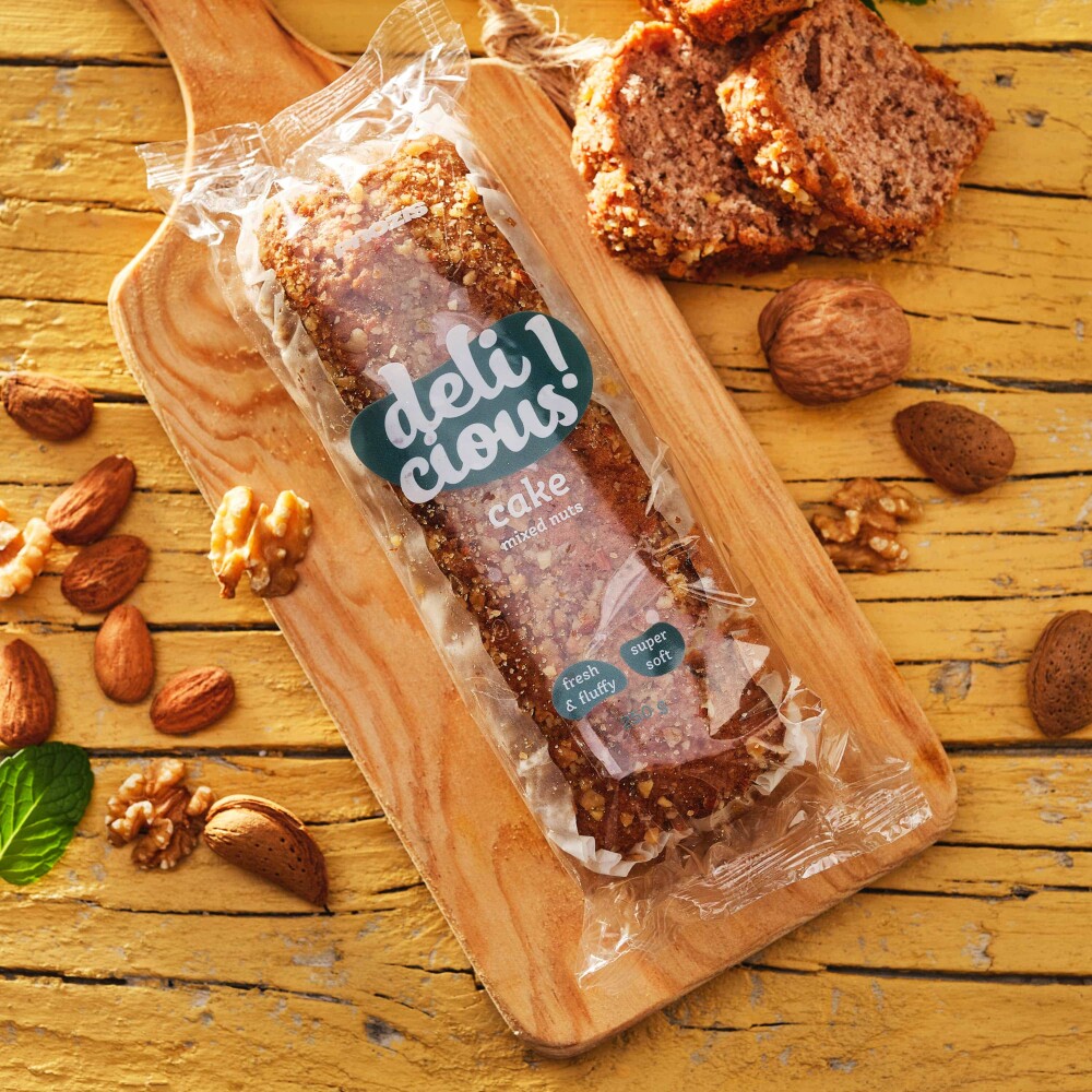 Delicious Cake - Mixed Nuts 250 g