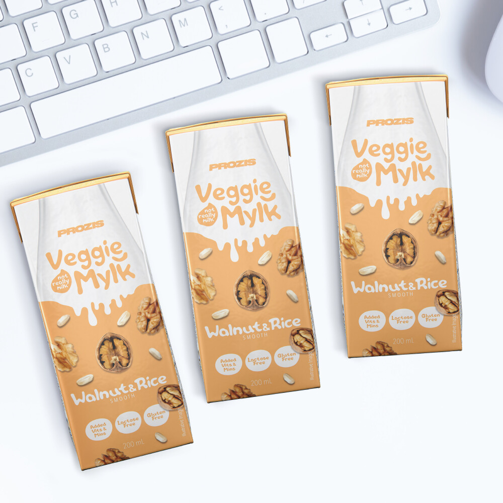 3 x Veggie Mylk - Boisson de Noix et Riz 200 mL