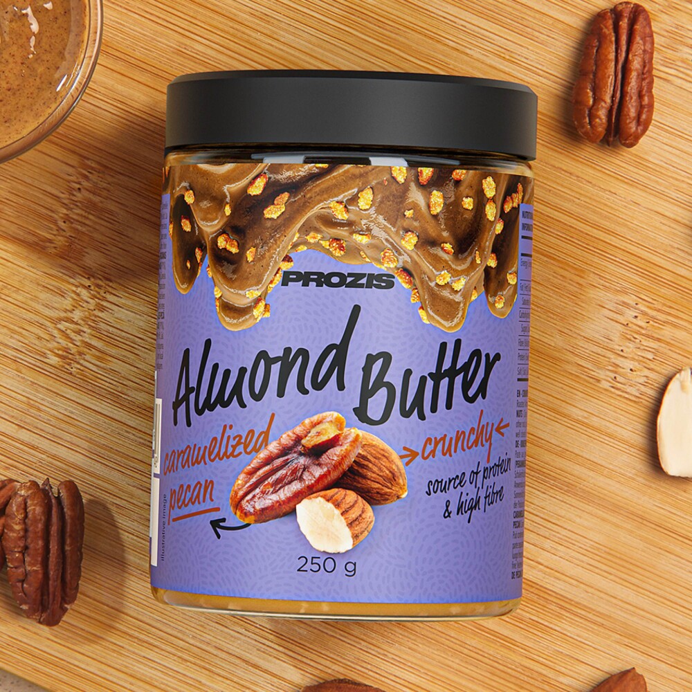 Caramelized Pecan Almond Butter - Crunchy 250 g