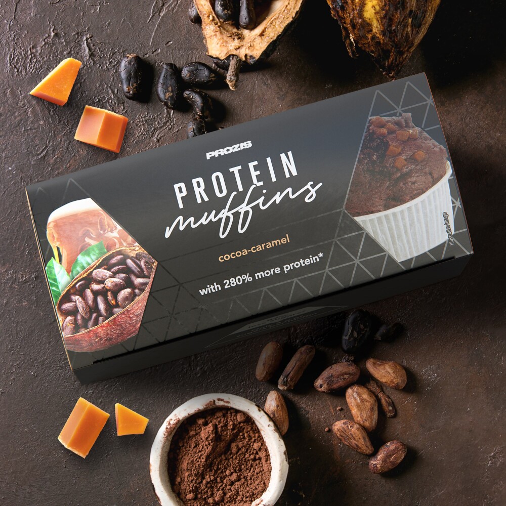2 x Protein Muffins - Cocoa-Caramel  60 g