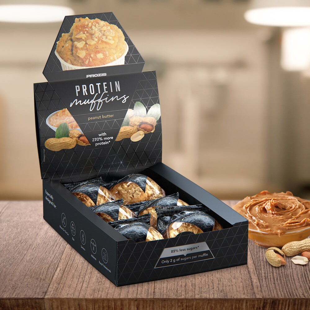 Protein Muffins - Peanut Butter 12.5 oz / 6 ct