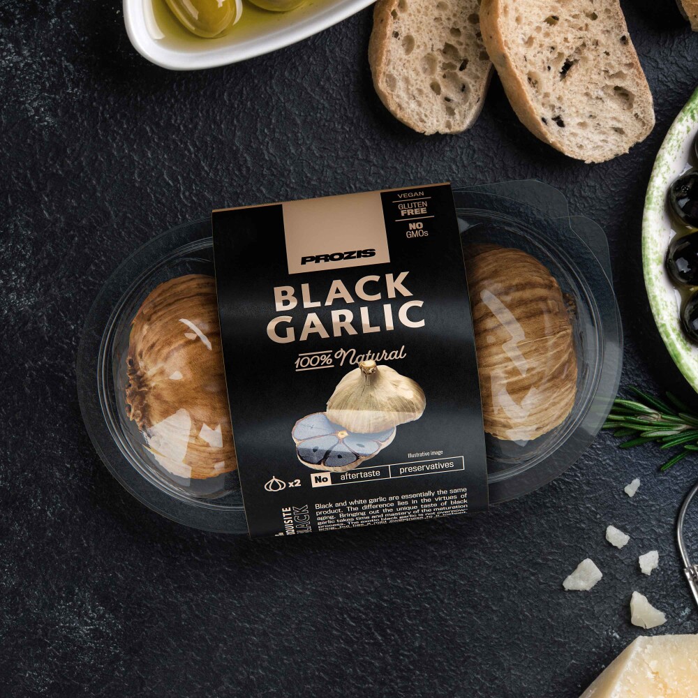 2 x Premium Black Garlic - Ganze Knoblauchzwiebeln g.g.A.