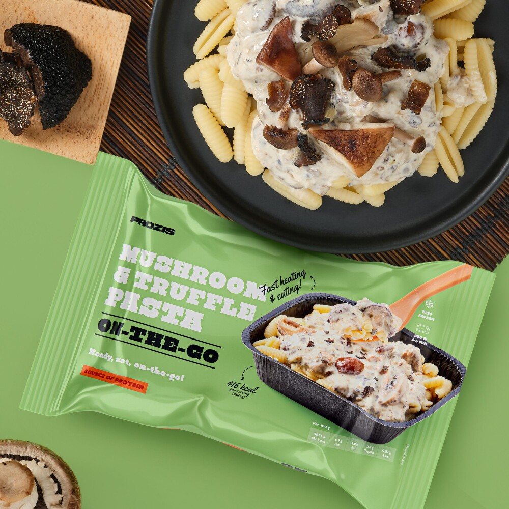 On-the-Go - Pasta con setas y trufa