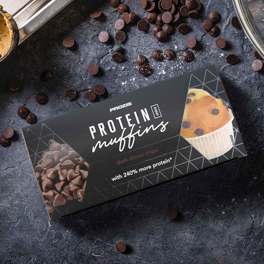 2 x Protein Mini Muffins - Classic Dark Choco Chips 30 g