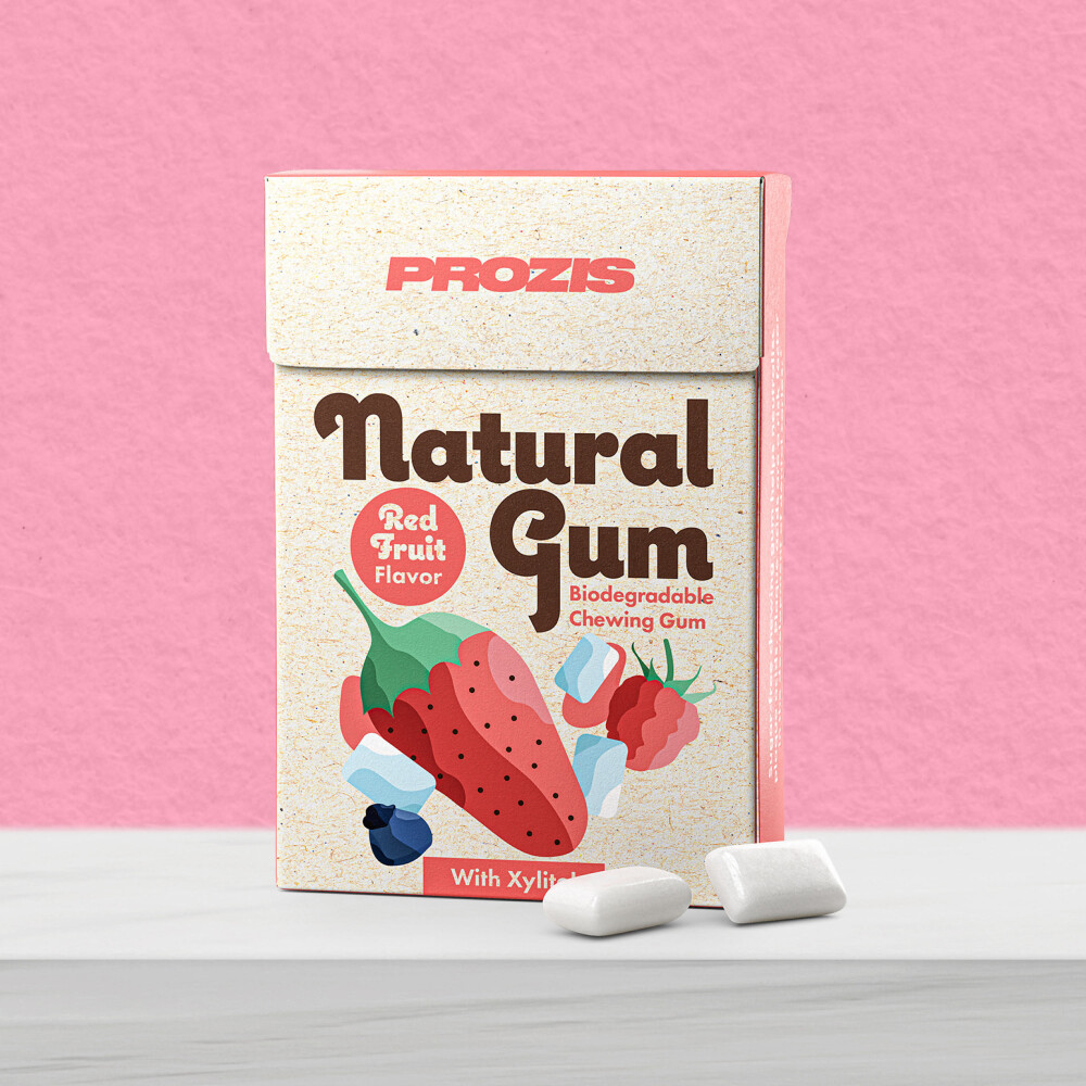Natural Gum - Red Fruits with Xylitol