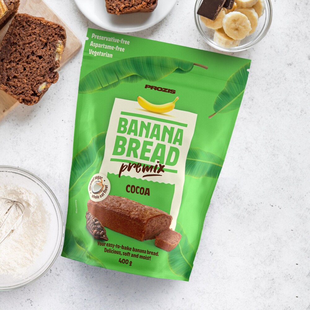 Bananenbrot-Backmischung - Kakao 400 g