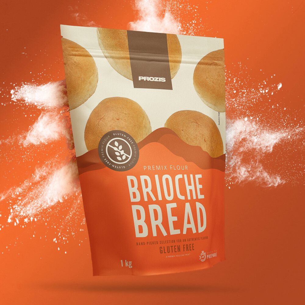 Préparation Sans Gluten pour Brioche 1000 g