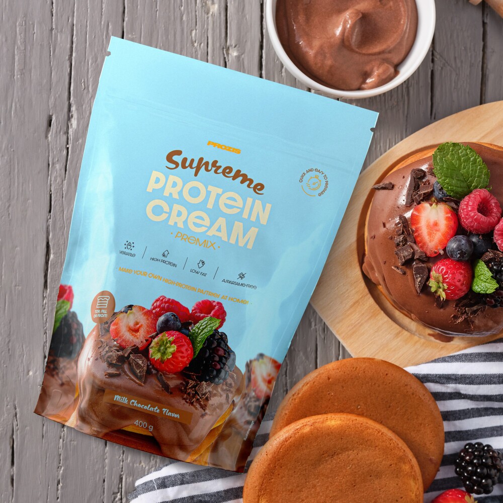 Supreme Protein Cream Premix - Milk Chocolate 14 oz