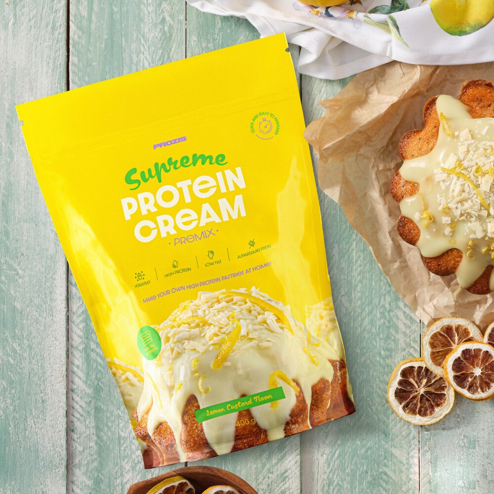 Préparation pour Crème Protéinée Suprême - Crème au Citron 400 g