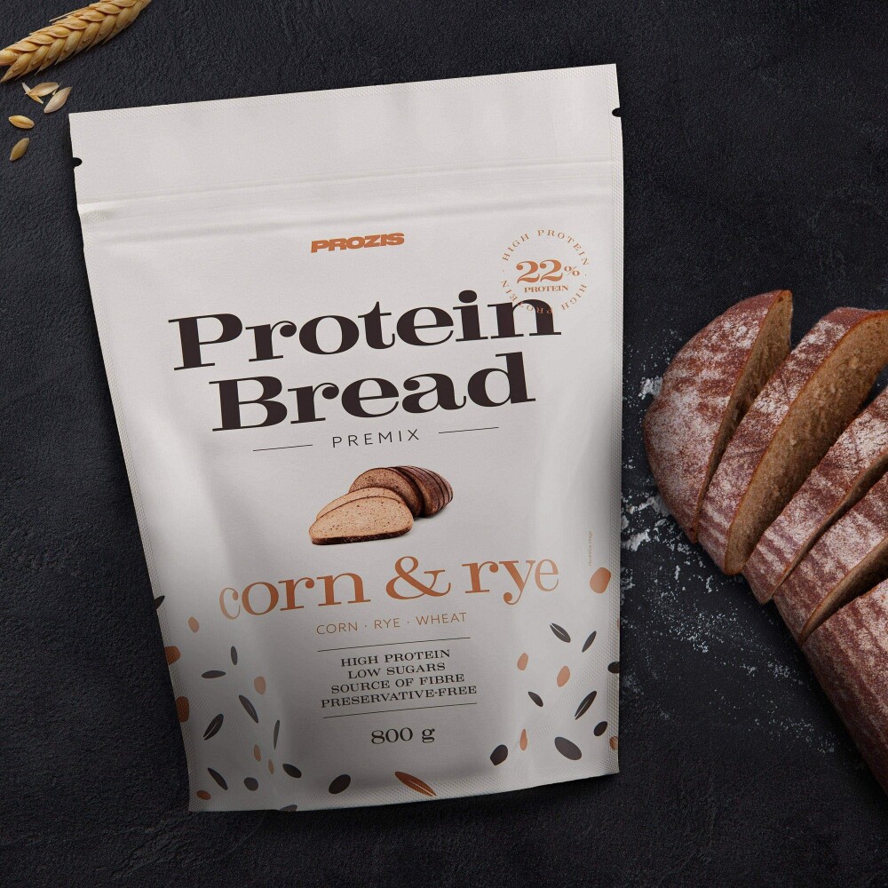 Protein Bread Premix - Mais-Roggen-Brot 800 g