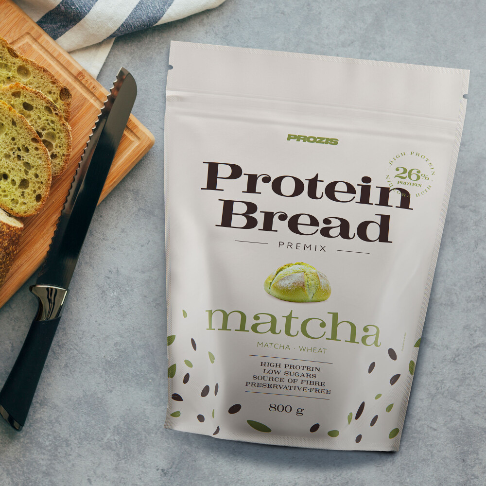 Protein Bread Premix - Matcha-Brot 800 g