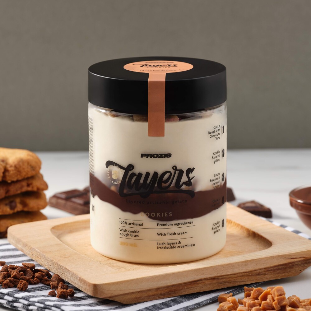 Layers Gelato - Kekse 500 ml