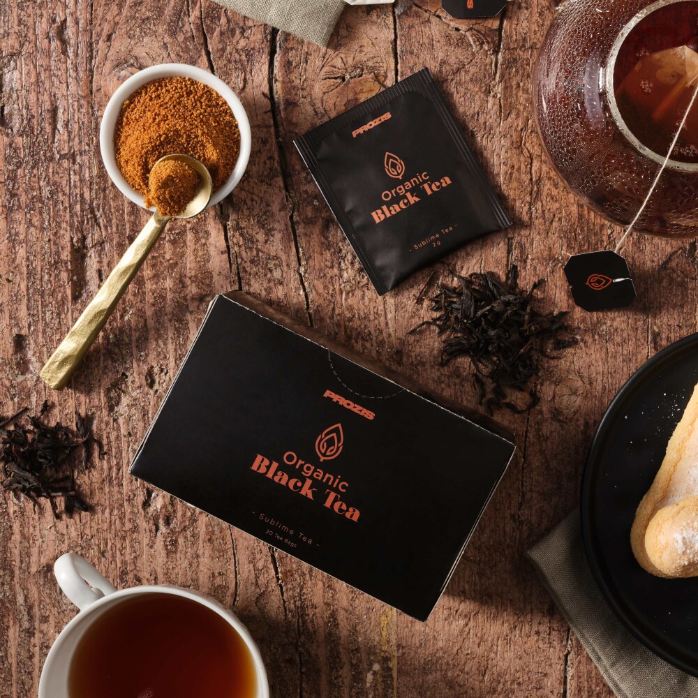 20 x organischer schwarzer Tee