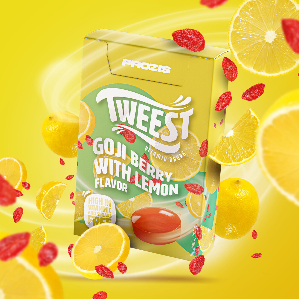 Tweest Vitamin Drops - Baies de Goji Parfum Citron 50 g