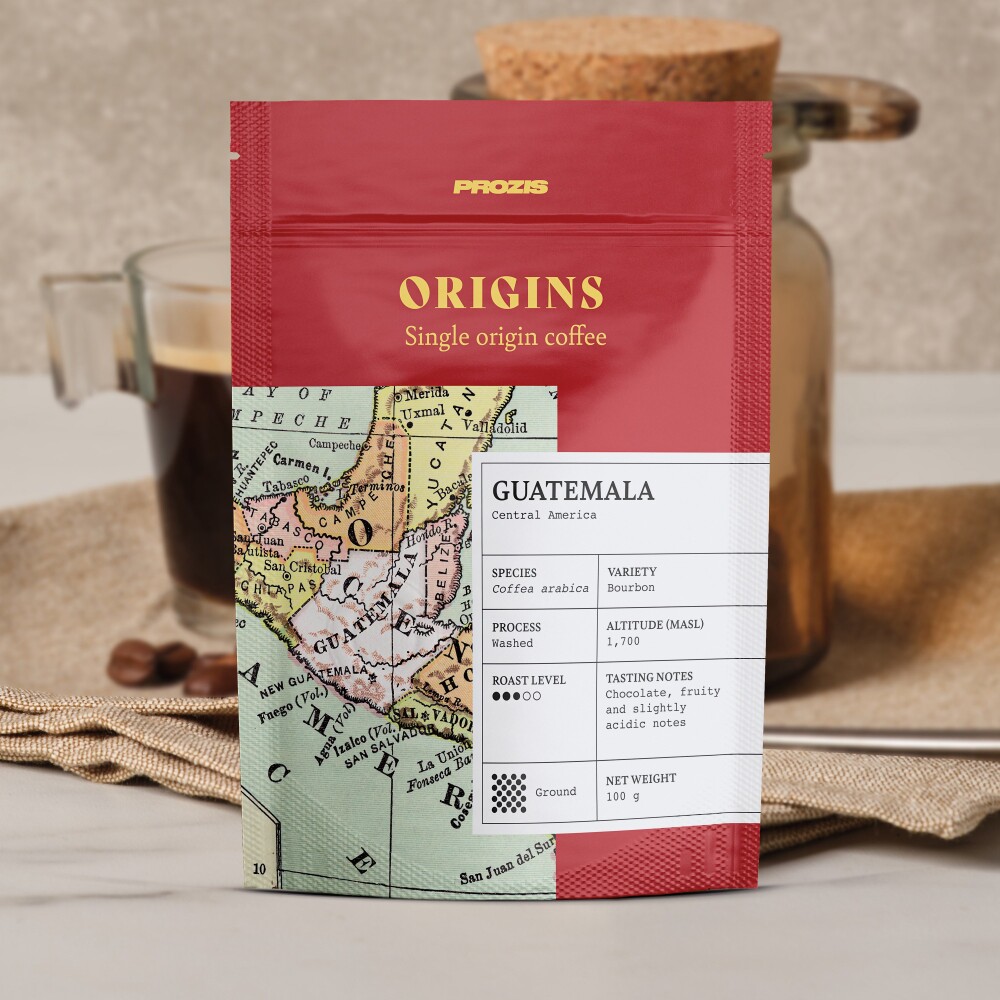 Single-Origin Ground Coffee - Guatemala 100 g