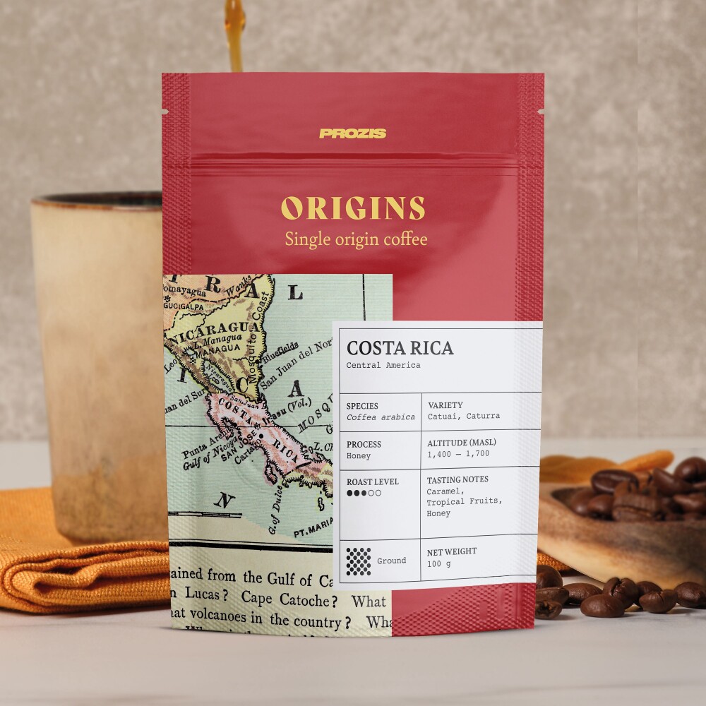 Café de Origem Única Moído - Costa Rica 100 g