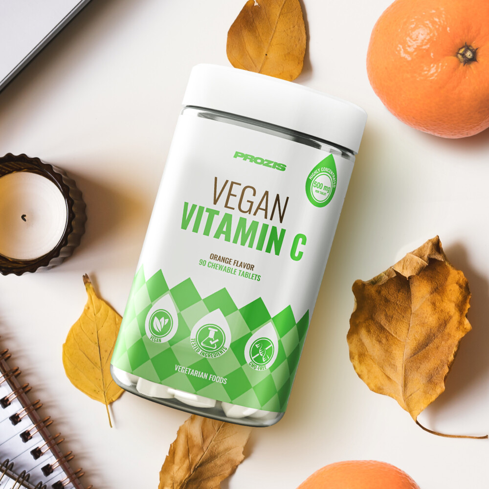Vegan Vitamin C 500 mg 90 chew tabs
