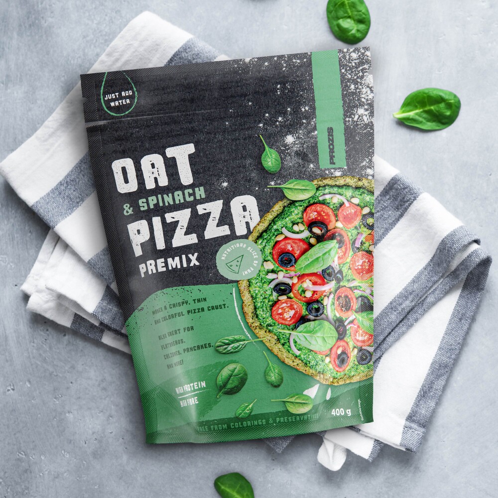 Oat & Spinach - Pizza Premix 400 g