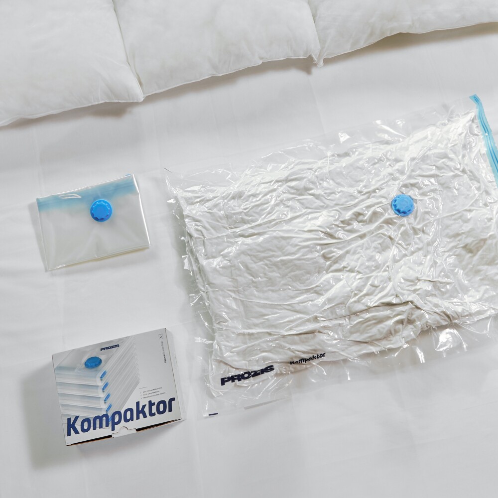 Kompaktor - 5 Vakuum-Aufbewahrungsbeutel - 60x80cm