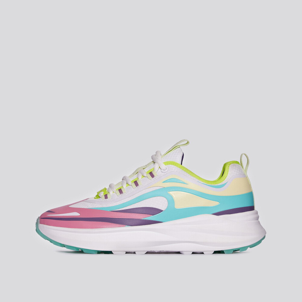 Baskets Supersonic - Green / Pink