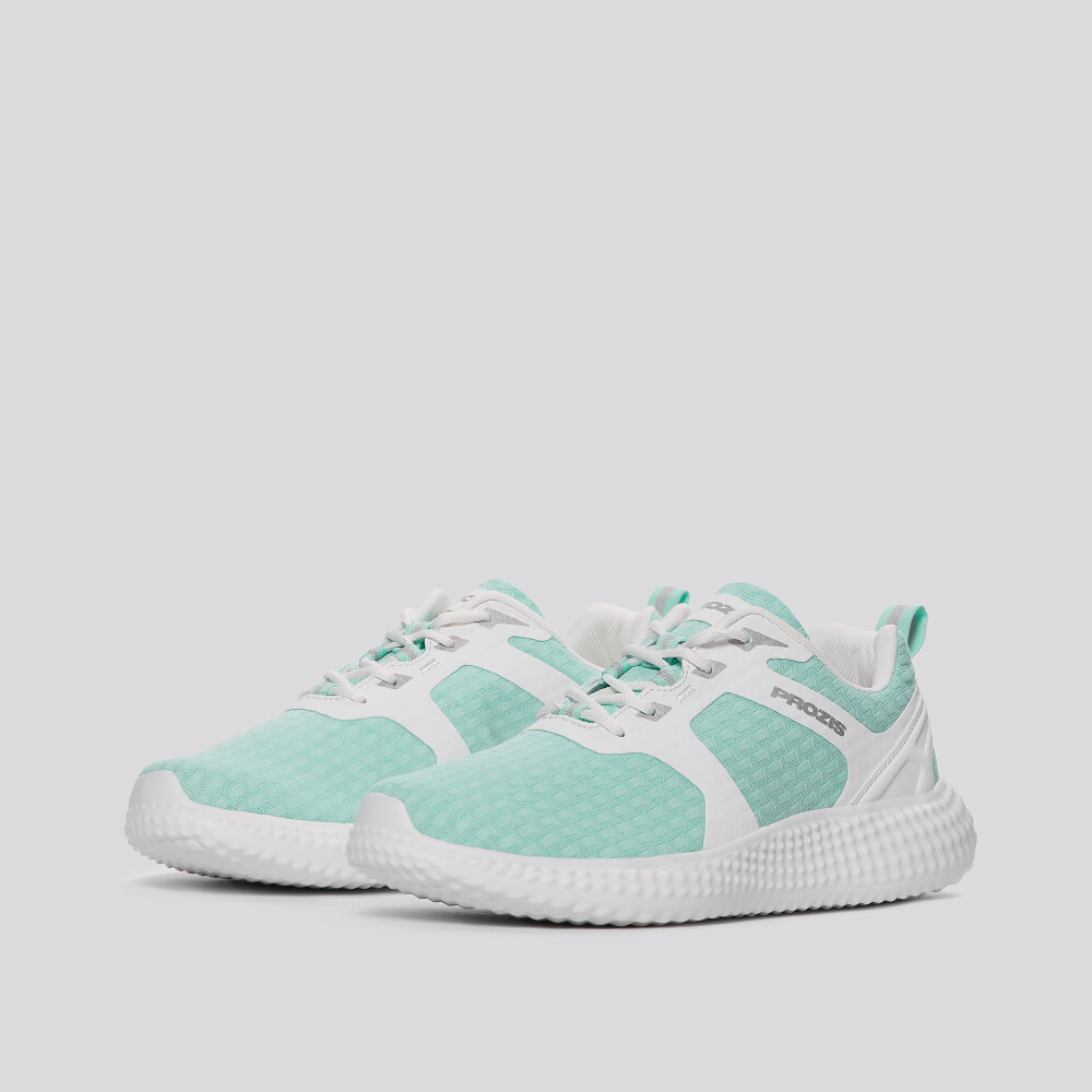 Shredder Sneakers - Mint Green / White