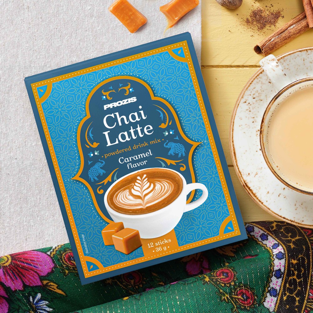 12 x Caramel Chai Latte stick 3 g