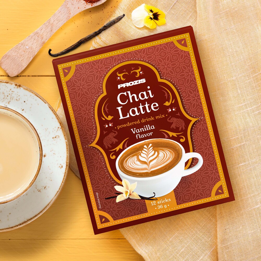 12 x Bustine di Caffellatte Chai alla Vaniglia 3 g