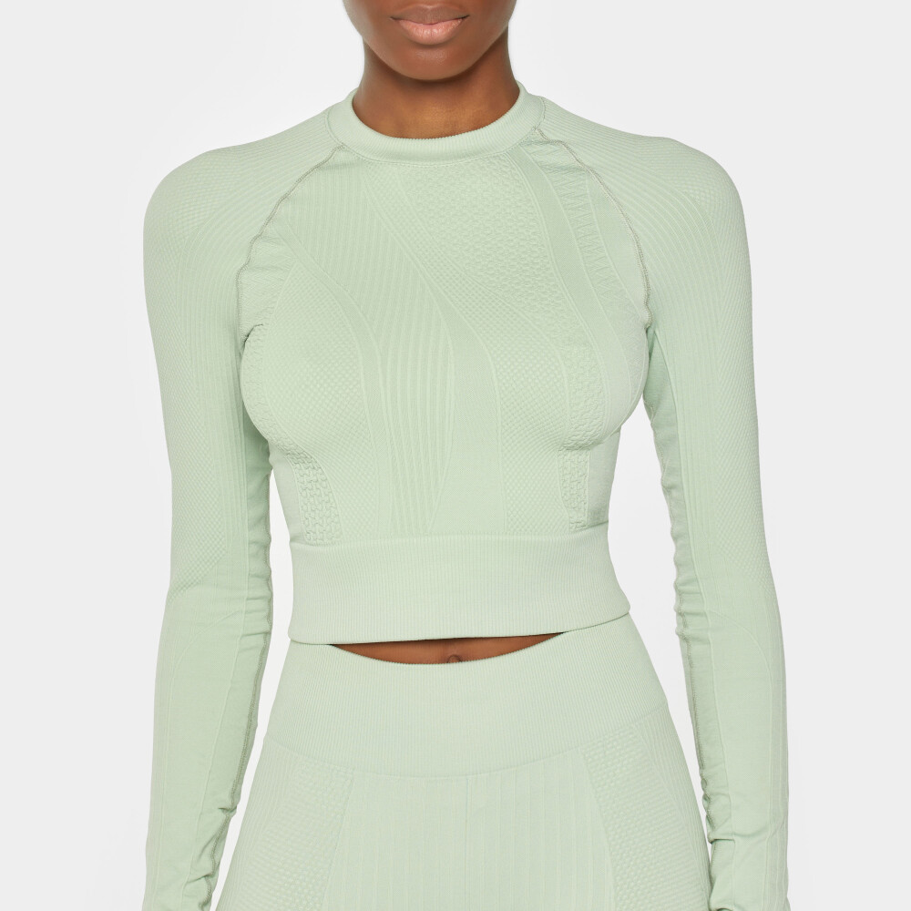 X-Skin Balancing Act LS Crop Top