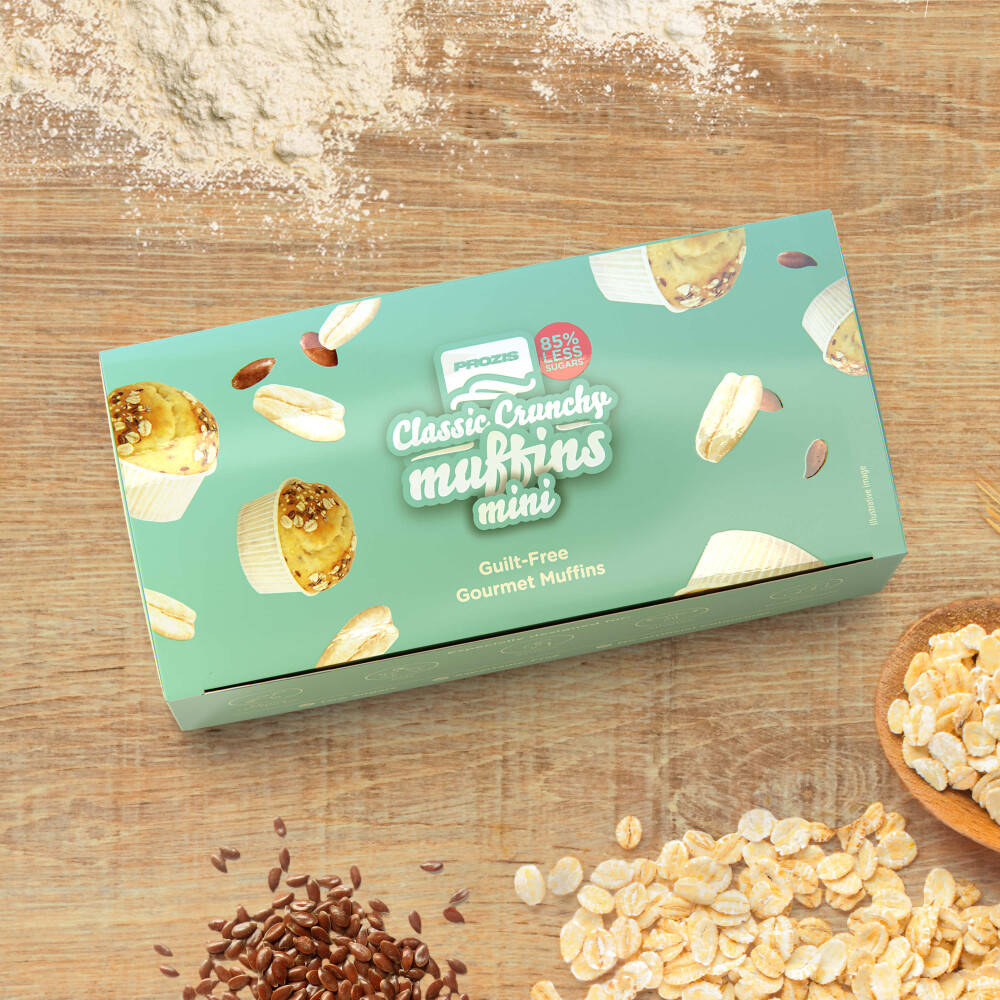 2 x Low Sugar Classic Crunchy Mini Muffins 30 g