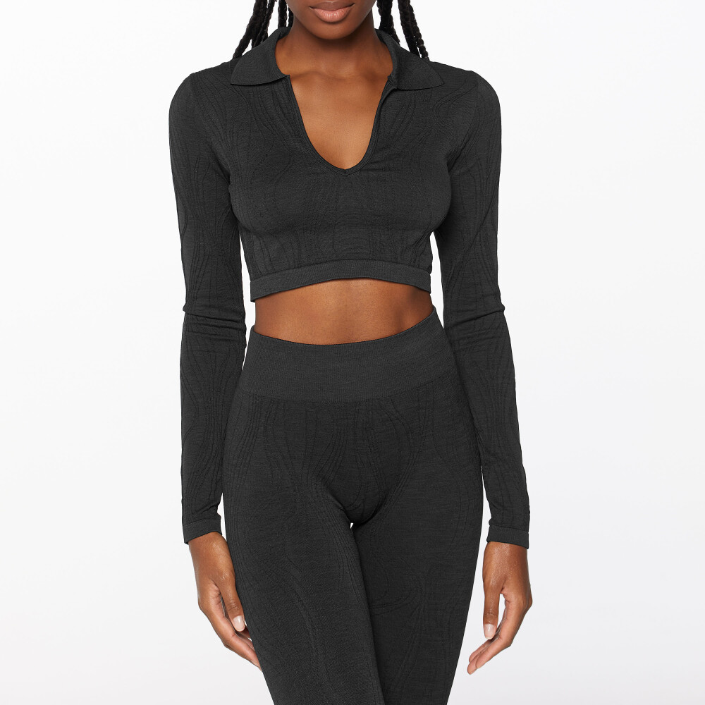 Crop Top à Manches Longues Division