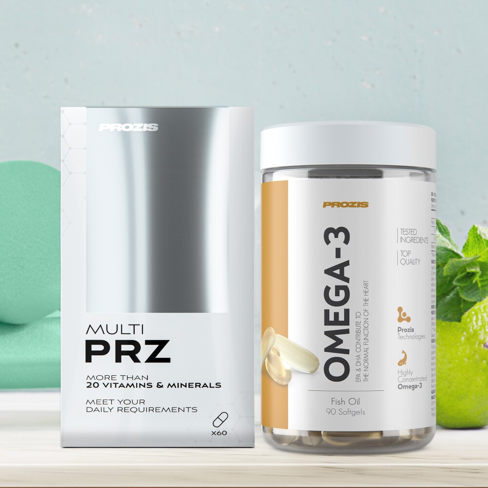 Multi PRZ 60 tabs + Omega 3 90 softgels