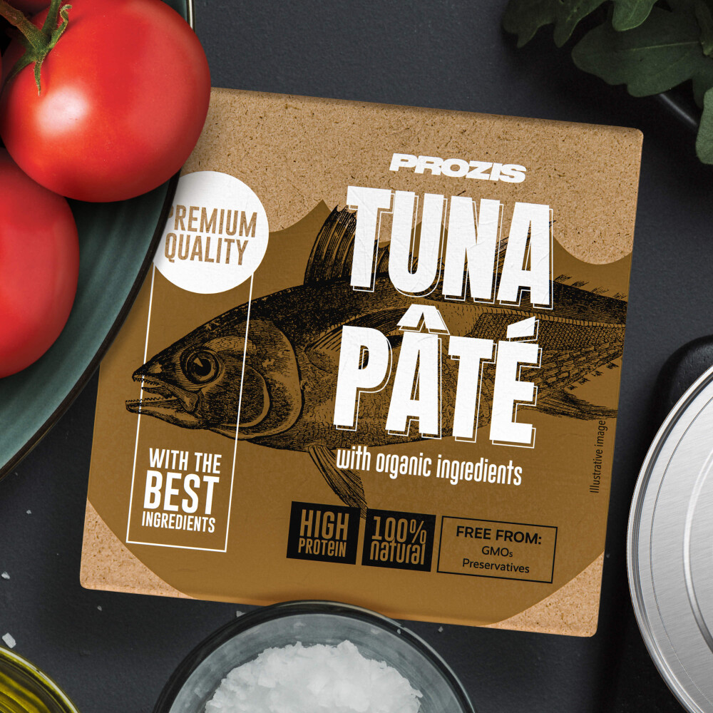Pâté di tonno con ingredienti biologici 75 g