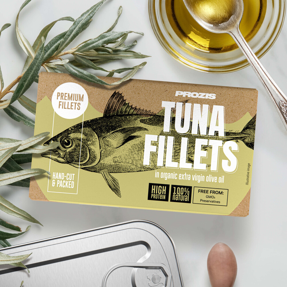 Tuna Fillets - In Organic Extra Virgin Olive Oil 120 g