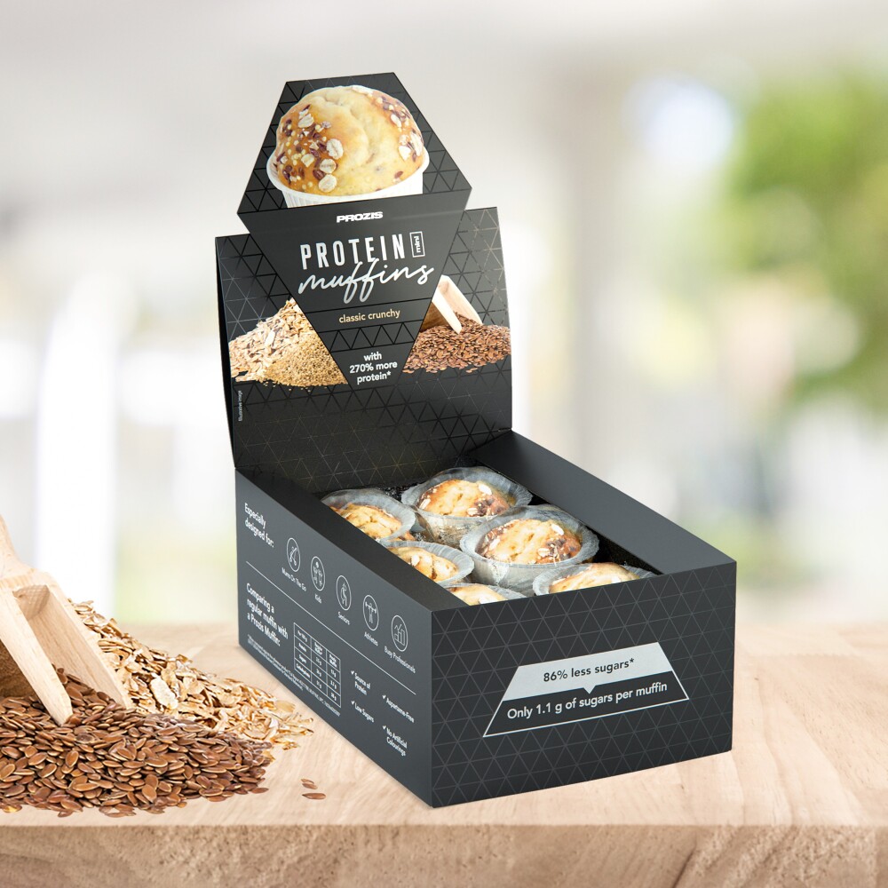 12 x Protein Mini Muffins - Classic Crunchy 30 g
