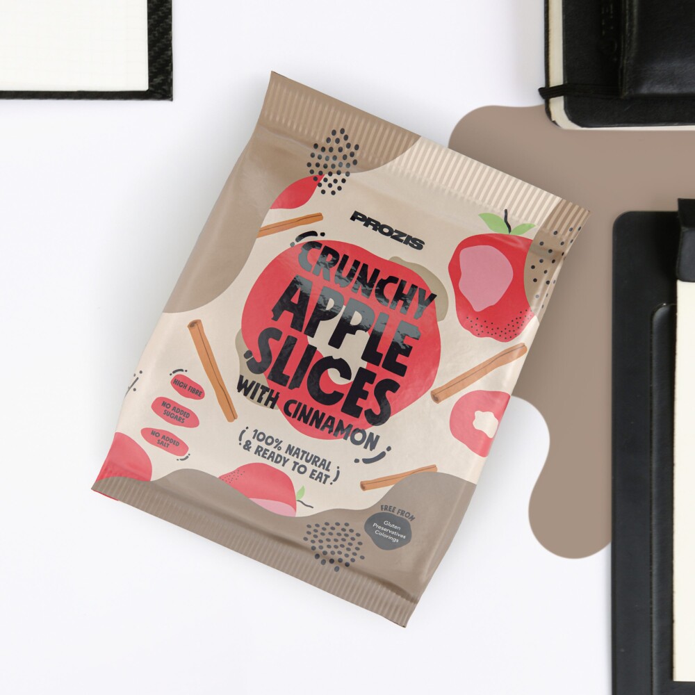 Tranches Croquantes de Pomme Rouge à la Cannelle 20 g