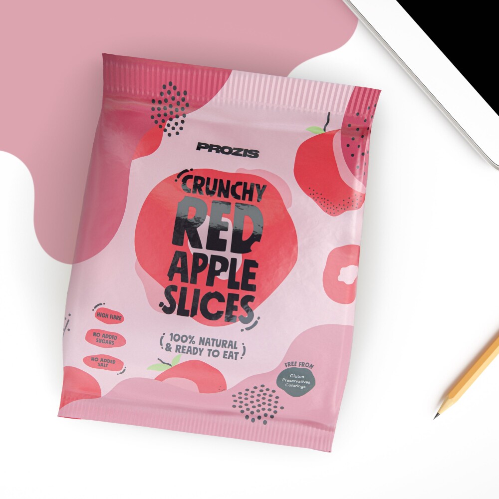 Crunchy Red Apple Slices 20 g