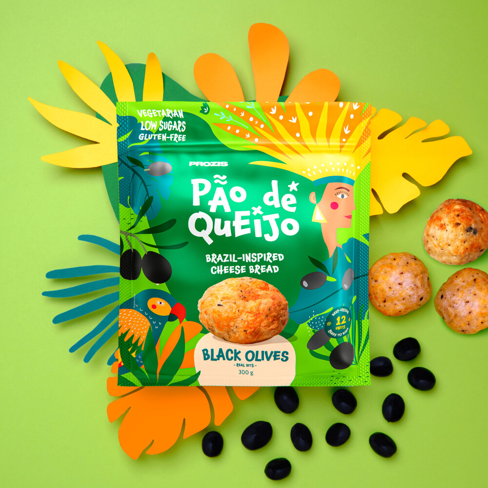 Pão de Queijo - Brazilian Cheese Bread - Olive nere
