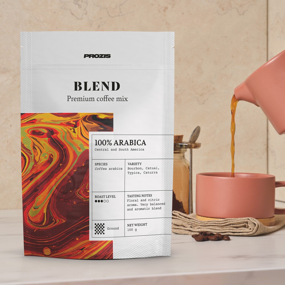 BLEND - Gemahlene Kaffeemischung - 100% Arabica 100 g