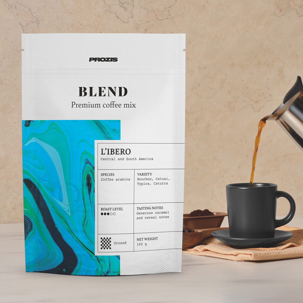 BLEND - Mélange de Café Moulu - L'Ibero 100 g