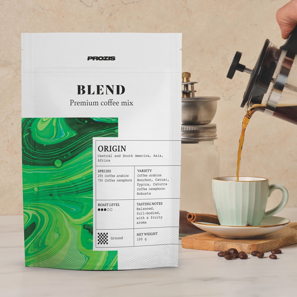 BLEND - Ground Coffee Mix - Origin 100 g