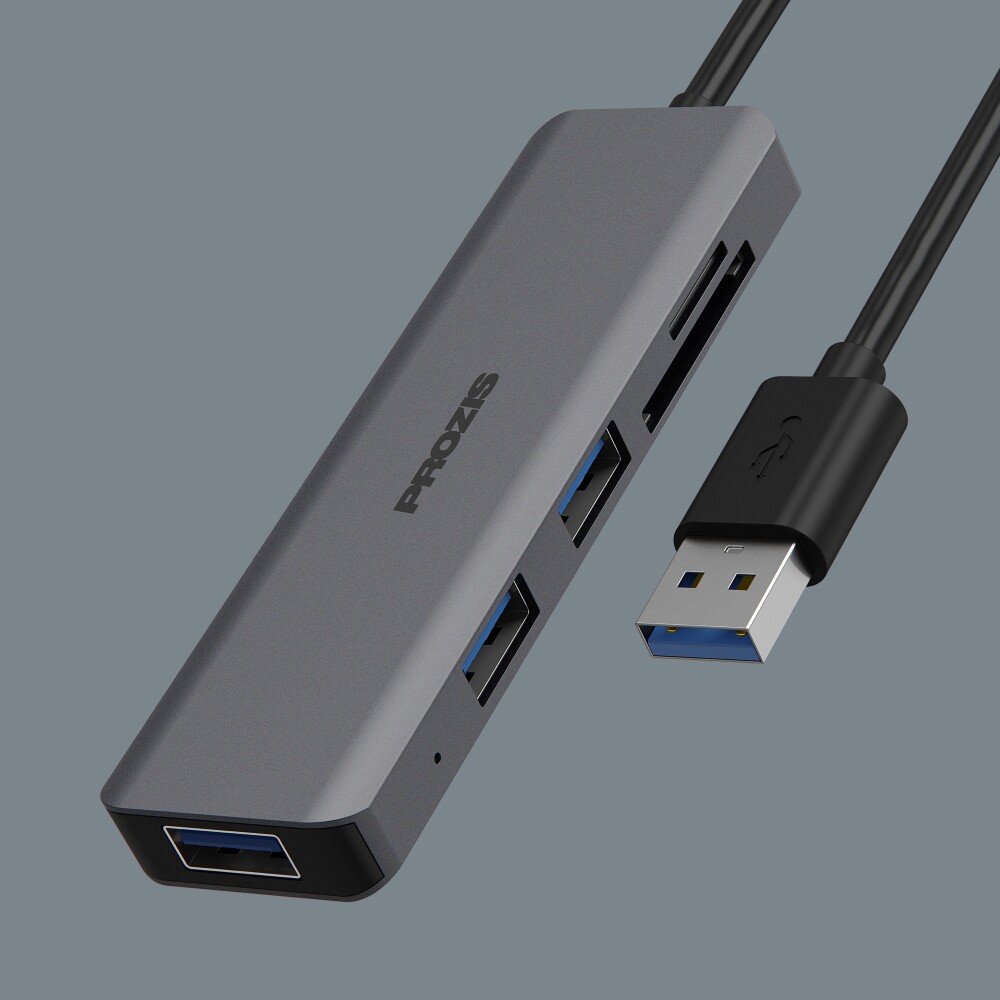 Hub 3 x USB 3.0 + Kartenleser