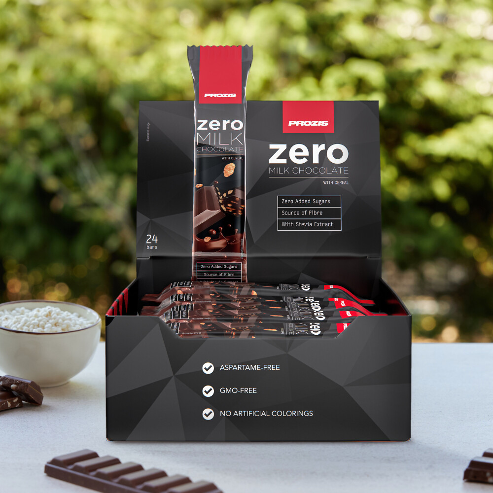24 x Zero Milchschokolade mit Getreide 27 g