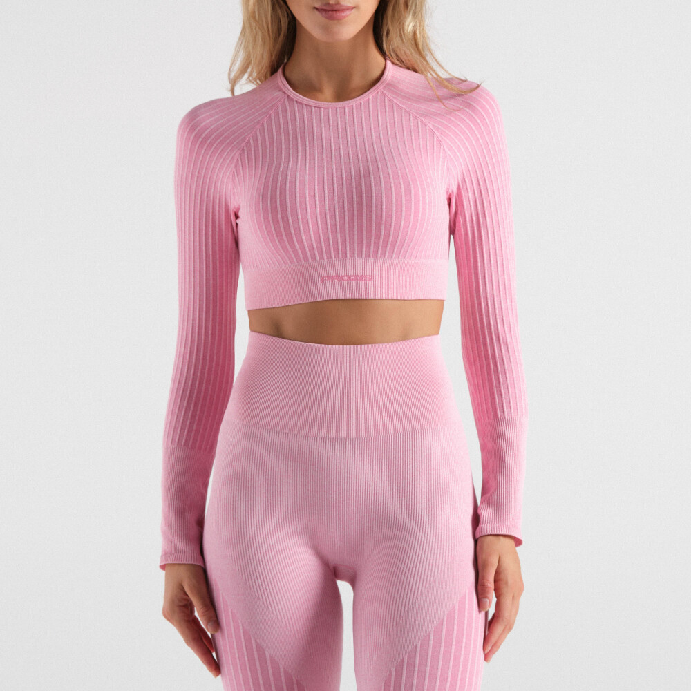 Crop Top de Manga Comprida Straight Shooter