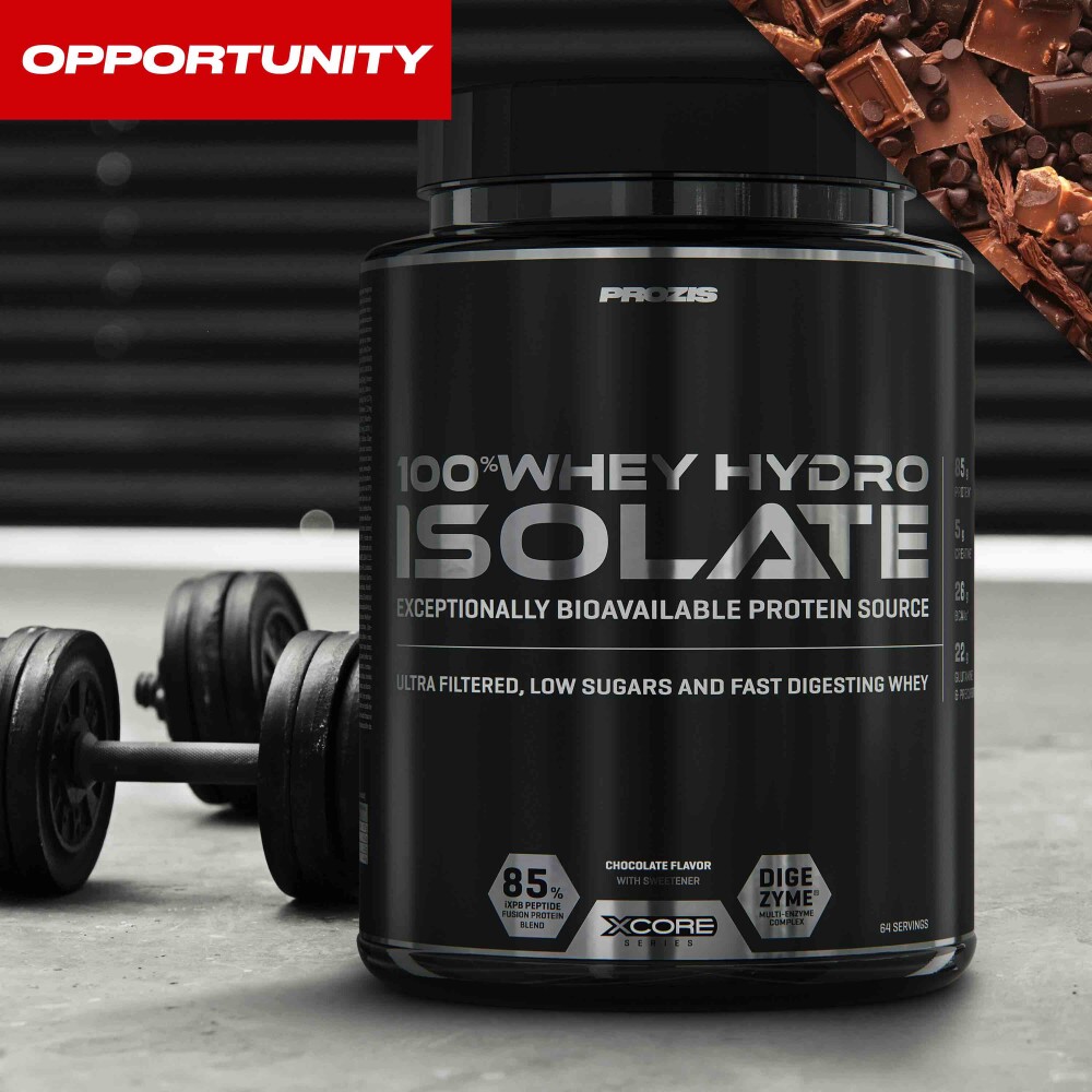 100% Whey Hydro Isolate 2000 g + Free Premix